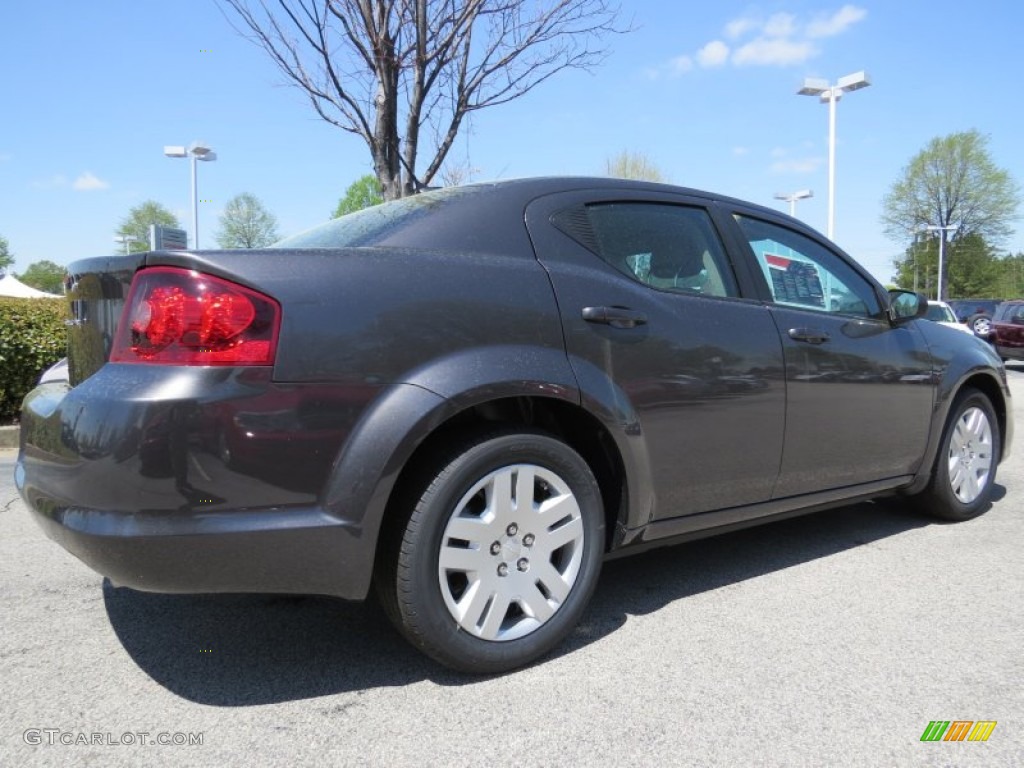 2014 Avenger SE - Granite Crystal Metallic / Black/Light Frost Beige photo #3