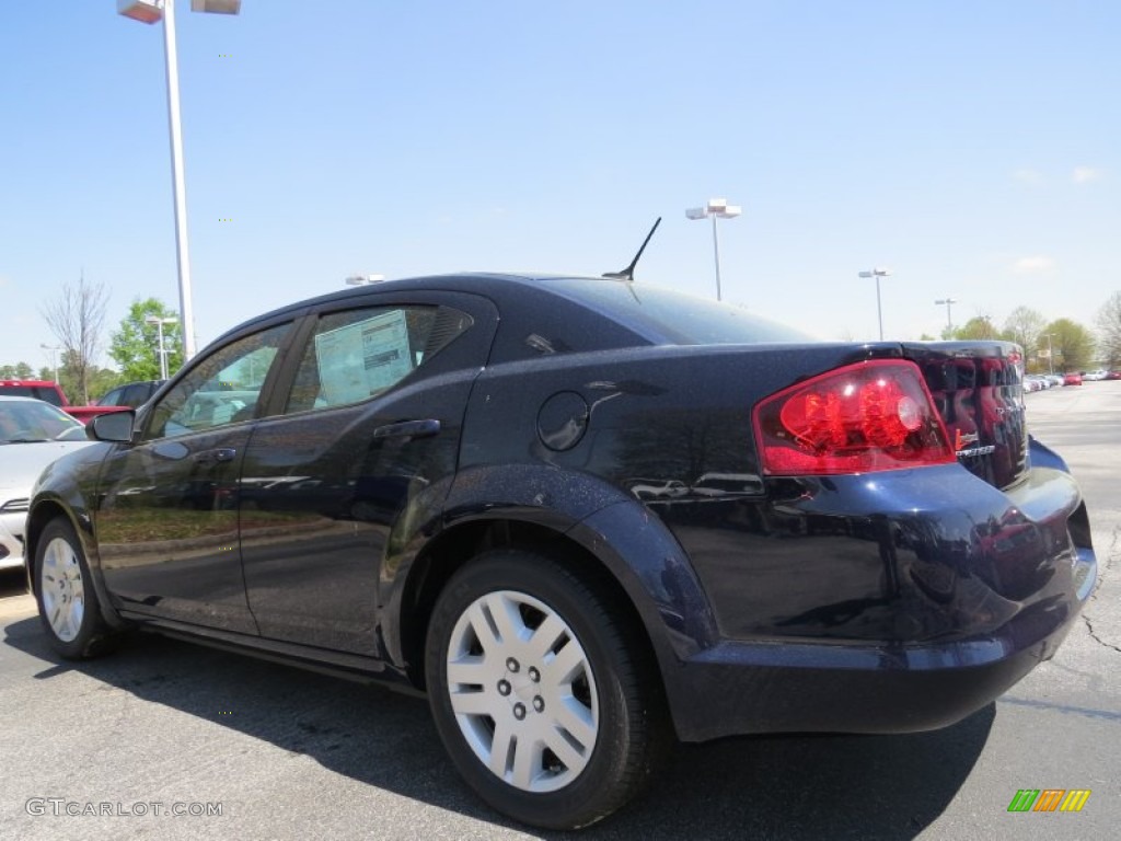 2014 Avenger SE - True Blue Pearl / Black photo #2