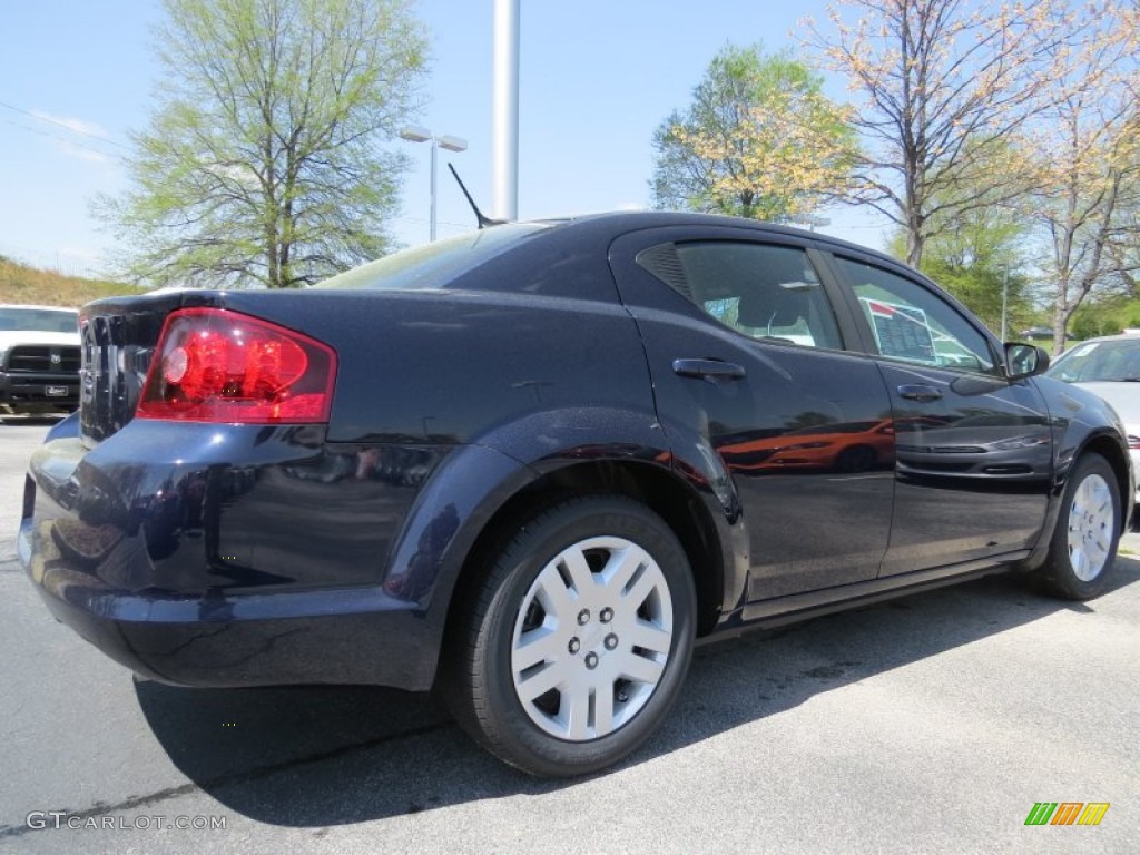 2014 Avenger SE - True Blue Pearl / Black photo #3