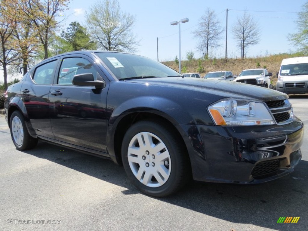 2014 Avenger SE - True Blue Pearl / Black photo #4