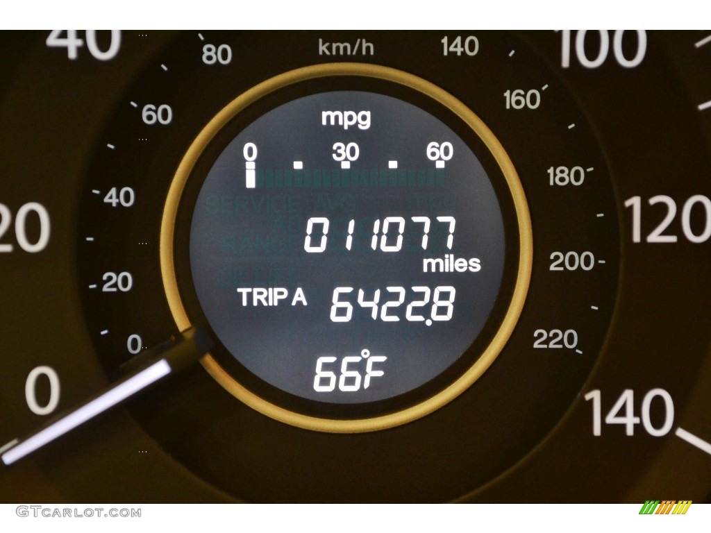 2012 CR-V LX - Crystal Black Pearl / Black photo #23