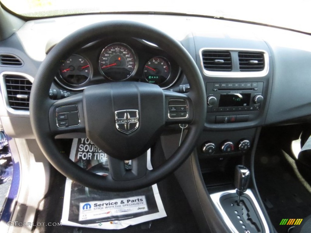 2014 Avenger SE - True Blue Pearl / Black photo #7