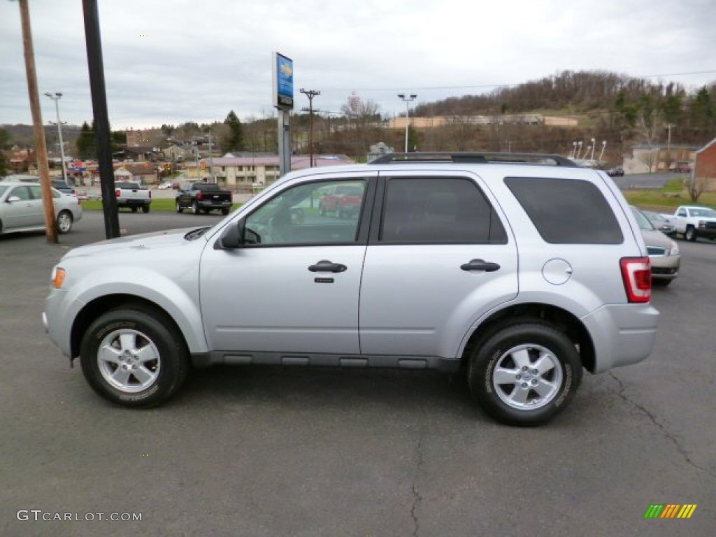 2012 Escape XLT 4WD - Ingot Silver Metallic / Charcoal Black photo #4