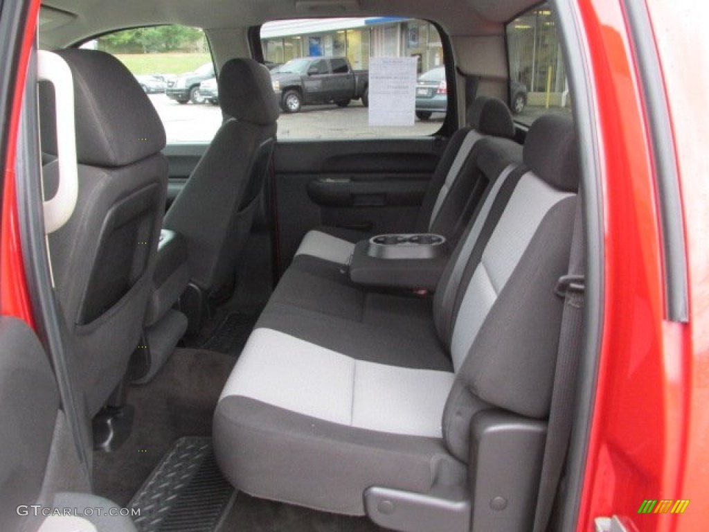 2009 Silverado 1500 LS Crew Cab 4x4 - Victory Red / Dark Titanium photo #23