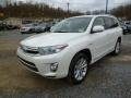 2013 Blizzard White Pearl Toyota Highlander Hybrid Limited 4WD  photo #2