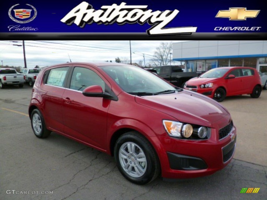 Crystal Red Tintcoat Chevrolet Sonic