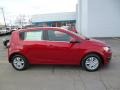 2014 Crystal Red Tintcoat Chevrolet Sonic LT Hatchback  photo #8