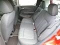 2014 Chevrolet Sonic Jet Black/Dark Titanium Interior Rear Seat Photo