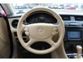 2008 Mercedes-Benz CLS Cashmere Beige Interior Steering Wheel Photo