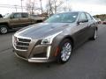 Mocha Steel Metallic - CTS Luxury Sedan AWD Photo No. 3
