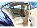 2008 Mercedes-Benz CLS Cashmere Beige Interior Rear Seat Photo