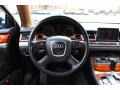 Black/Amaretto 2007 Audi A8 4.2 quattro Steering Wheel