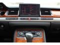 2007 Audi A8 Black/Amaretto Interior Dashboard Photo