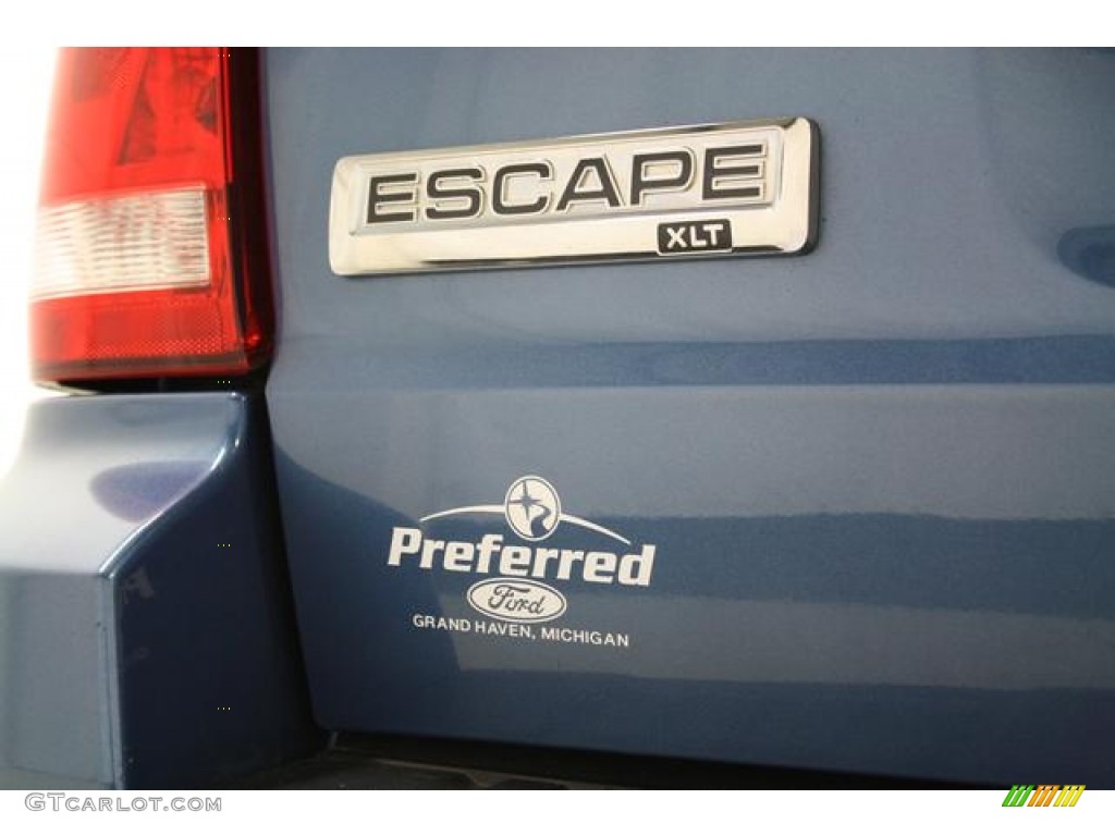 2010 Escape XLT V6 4WD - Sport Blue Metallic / Stone photo #11