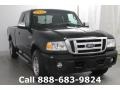 Black - Ranger XLT SuperCab 4x4 Photo No. 4