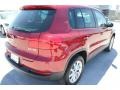 Wild Cherry Metallic - Tiguan SE Photo No. 9