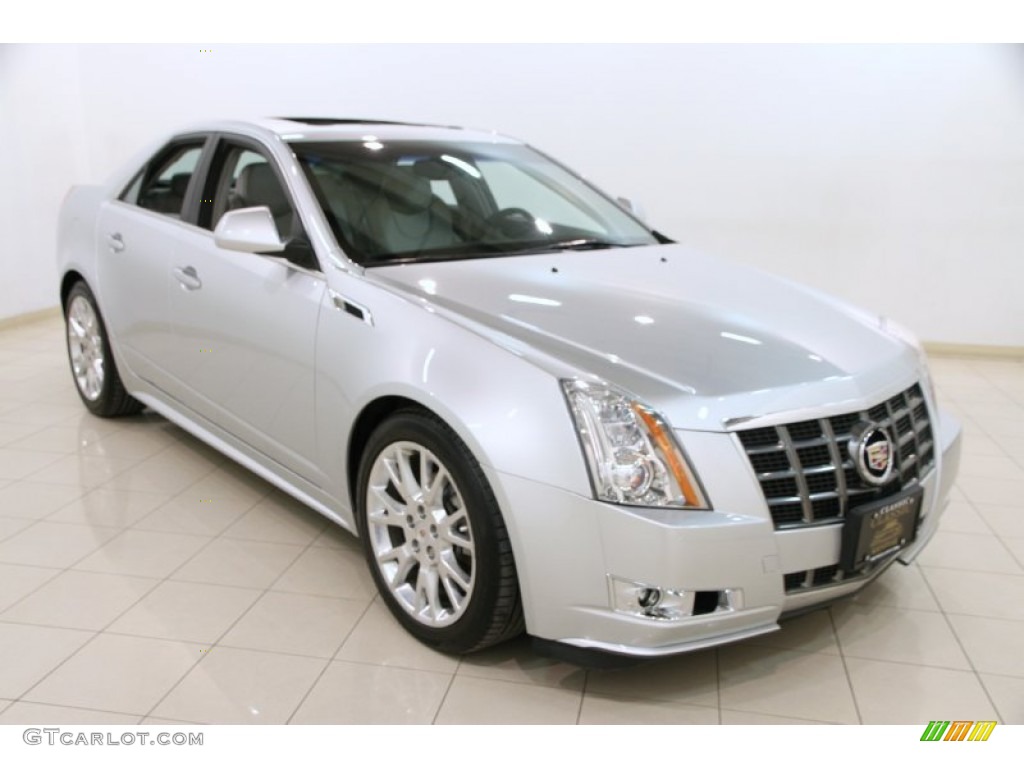 2012 CTS 4 3.6 AWD Sedan - Radiant Silver Metallic / Light Titanium/Ebony photo #1