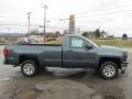 Blue Granite Metallic - Silverado 1500 WT Regular Cab 4x4 Photo No. 7