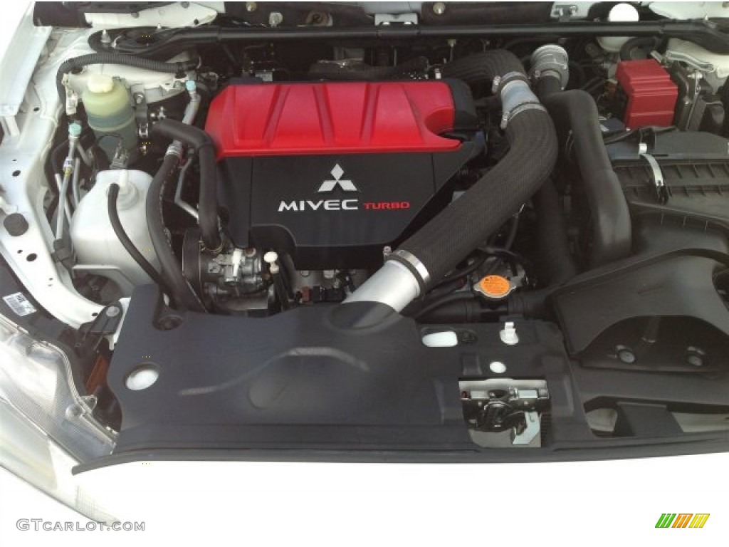 2012 Mitsubishi Lancer Evolution MR 2.0 Liter Turbocharged DOHC 16-Valve MIVEC 4 Cylinder Engine Photo #92338719