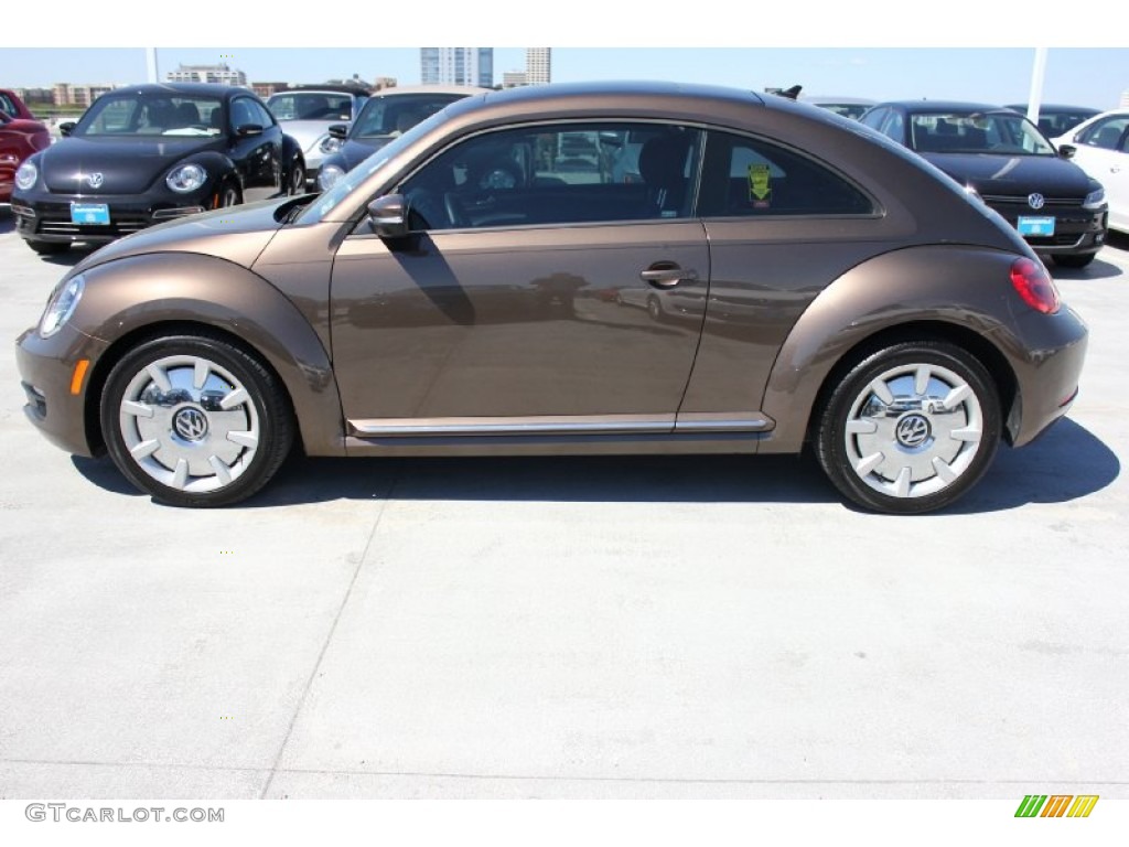 Toffee Brown Metallic 2012 Volkswagen Beetle 2.5L Exterior Photo #92339595