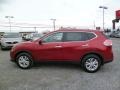 2014 Cayenne Red Nissan Rogue SV AWD  photo #4