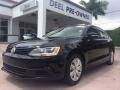 Black - Jetta SE Sedan Photo No. 1