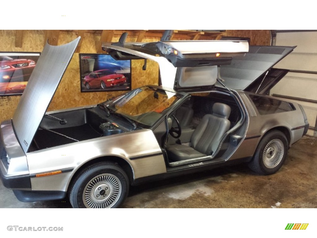 1983 DMC-12  - Stainless Steel / Gray photo #3