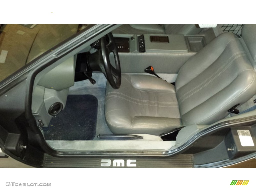 1983 Delorean DMC-12 Standard DMC-12 Model Front Seat Photo #92345859