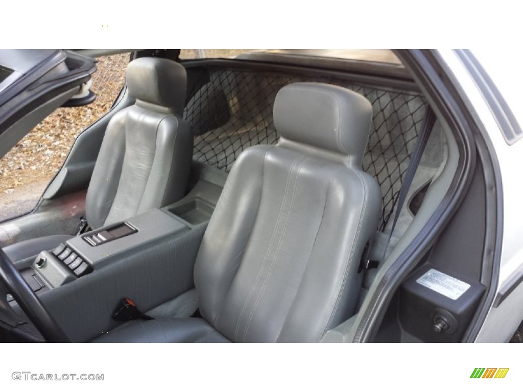 Gray Interior 1983 Delorean DMC-12 Standard DMC-12 Model Photo #92345904
