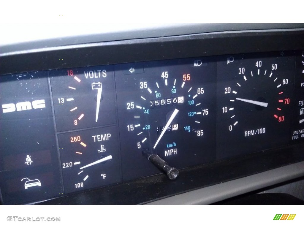 1983 Delorean DMC-12 Standard DMC-12 Model Gauges Photo #92345976