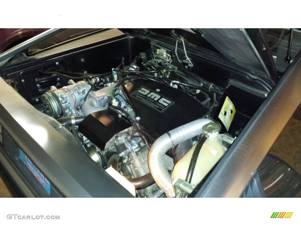 1983 Delorean DMC-12 Standard DMC-12 Model Engine Photos