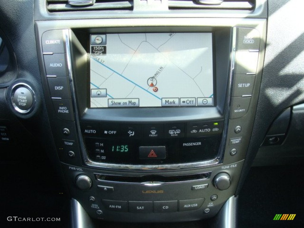 2011 Lexus IS 350 AWD Controls Photo #92346417