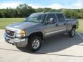 2006 Steel Gray Metallic GMC Sierra 2500HD SLT Crew Cab 4x4  photo #1