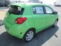 2014 Kiwi Green Mitsubishi Mirage ES  photo #7