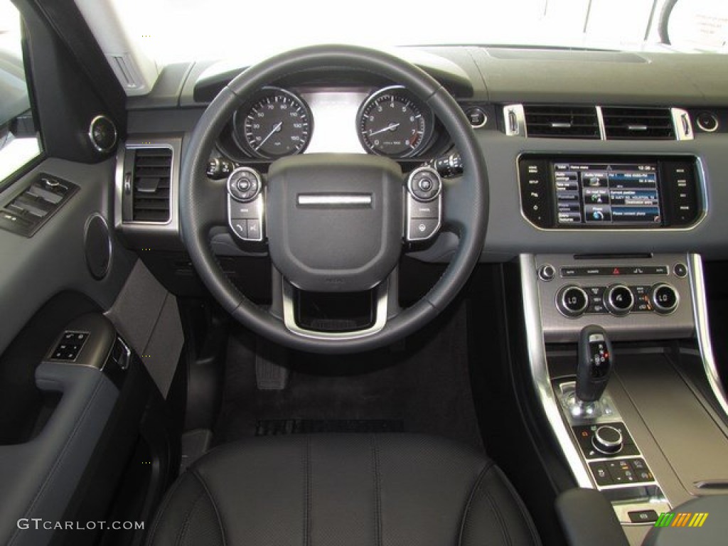 2014 Land Rover Range Rover Sport SE Ebony/Cirrus/Ebony Dashboard Photo #92348340