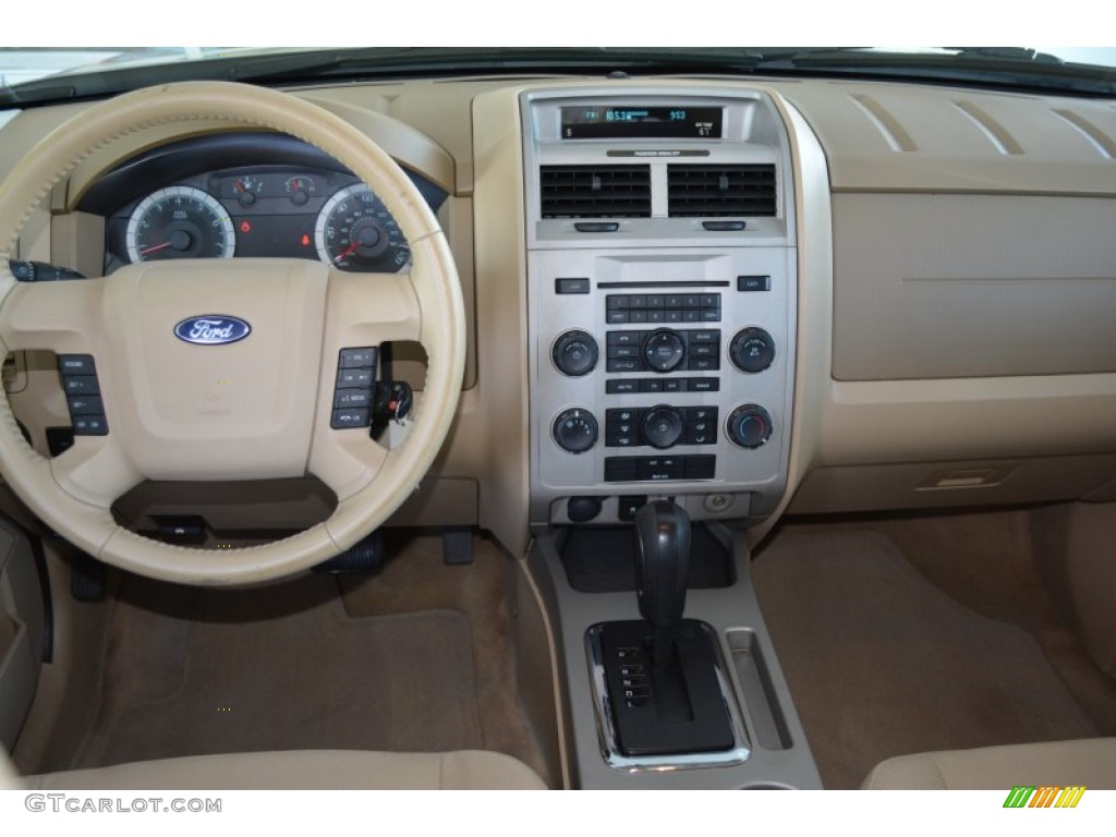 2009 Ford Escape XLT V6 Camel Dashboard Photo #92348634