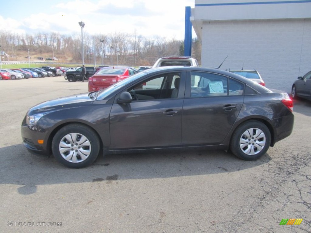 2014 Cruze LS - Tungsten Metallic / Jet Black/Medium Titanium photo #2