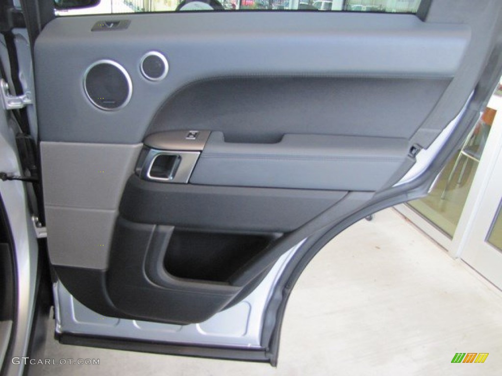 2014 Land Rover Range Rover Sport SE Ebony/Cirrus/Ebony Door Panel Photo #92349174