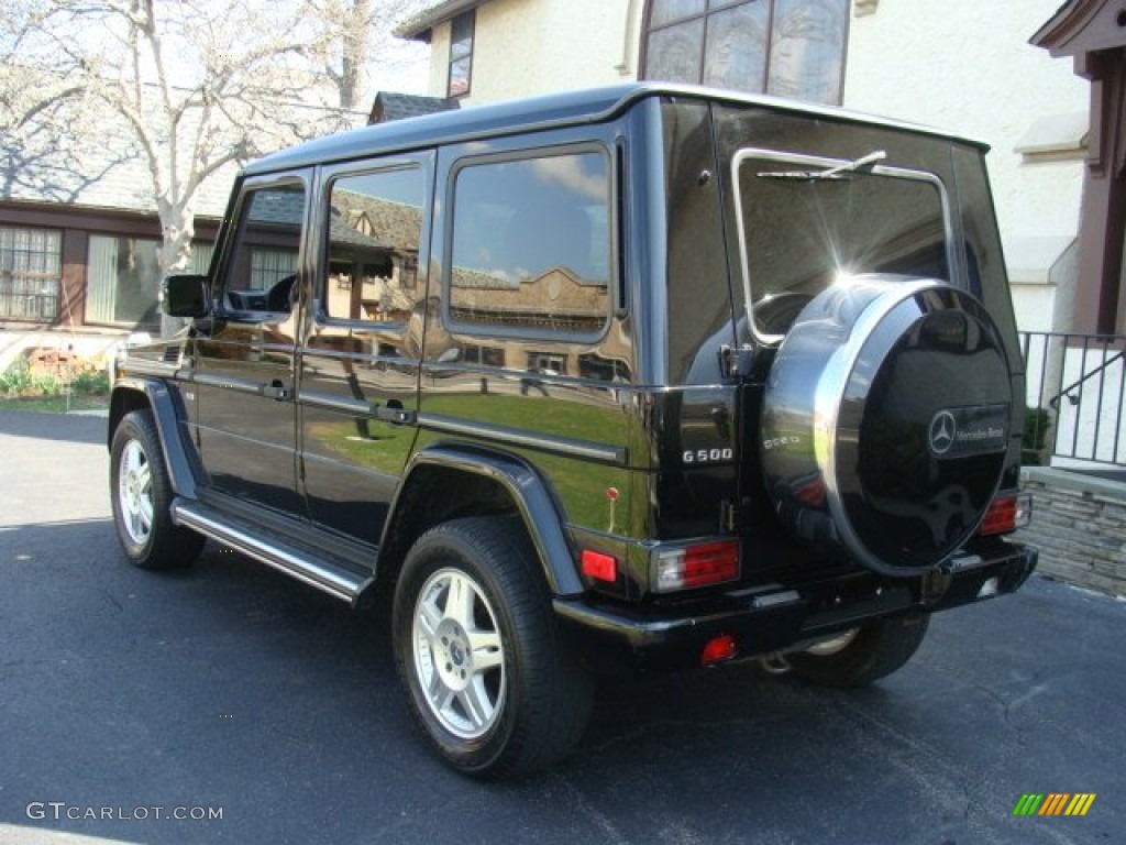 2002 G 500 - Black / Gray photo #6