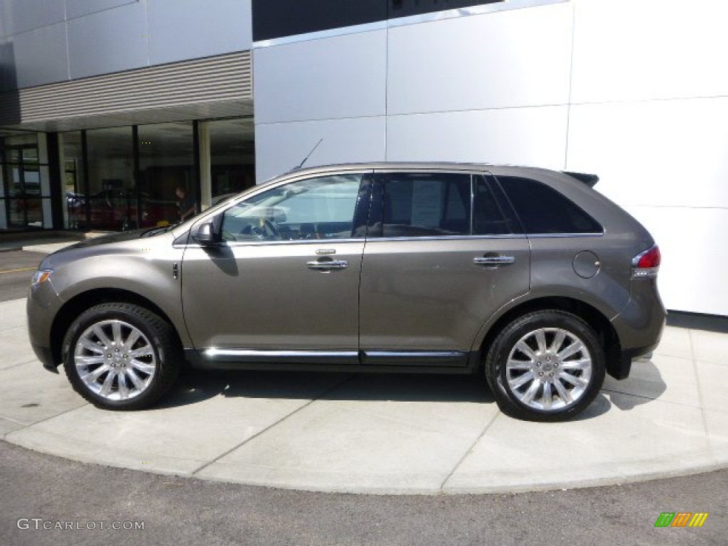 2012 MKX AWD - Mineral Gray Metallic / Medium Light Stone photo #2