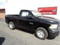 2014 Black Ram 1500 Tradesman Regular Cab 4x4  photo #2