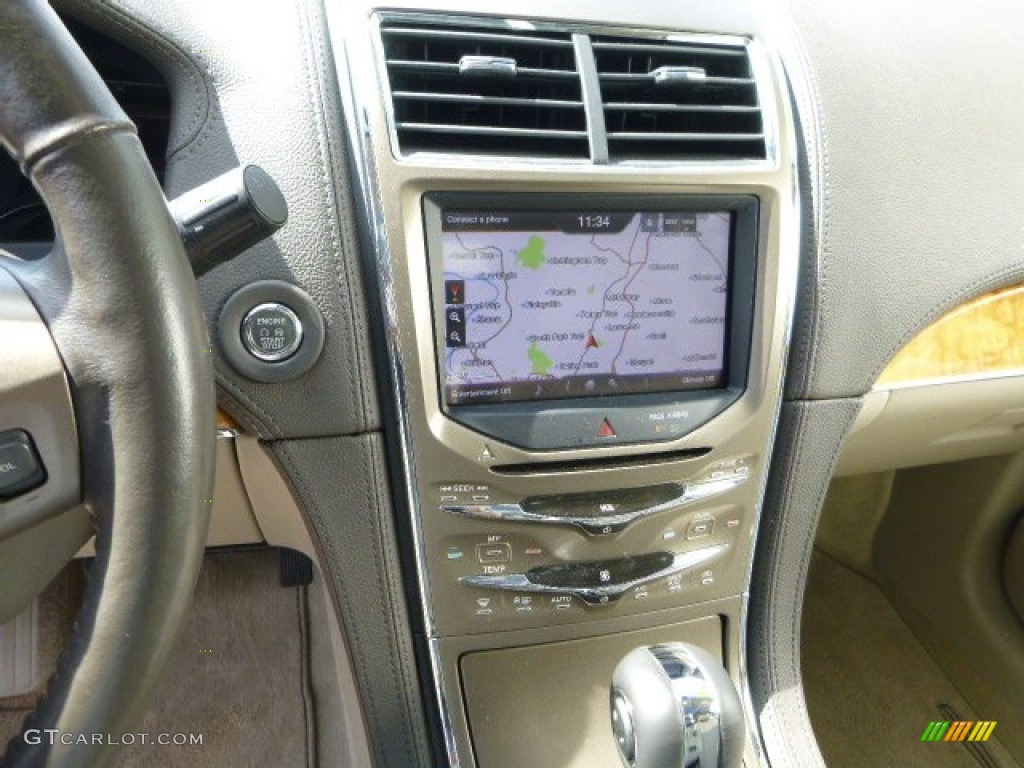2012 MKX AWD - Mineral Gray Metallic / Medium Light Stone photo #22