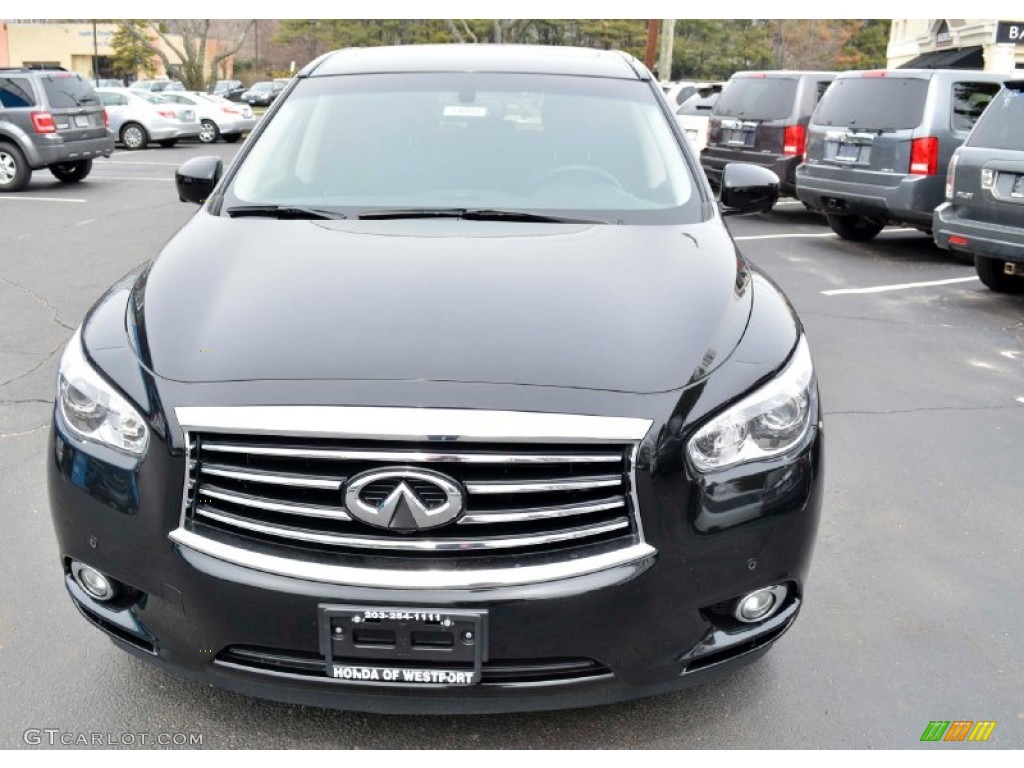 2013 JX 35 AWD - Black Obsidian / Graphite photo #2