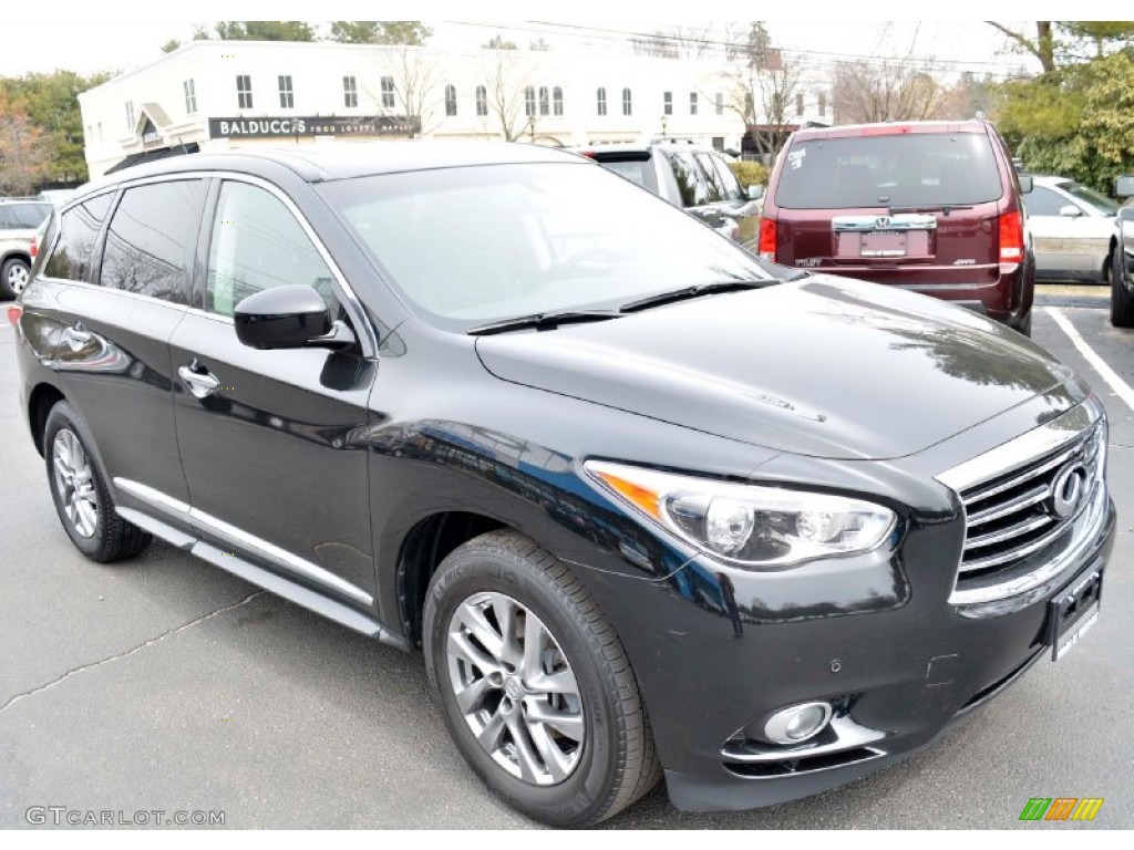 2013 JX 35 AWD - Black Obsidian / Graphite photo #3
