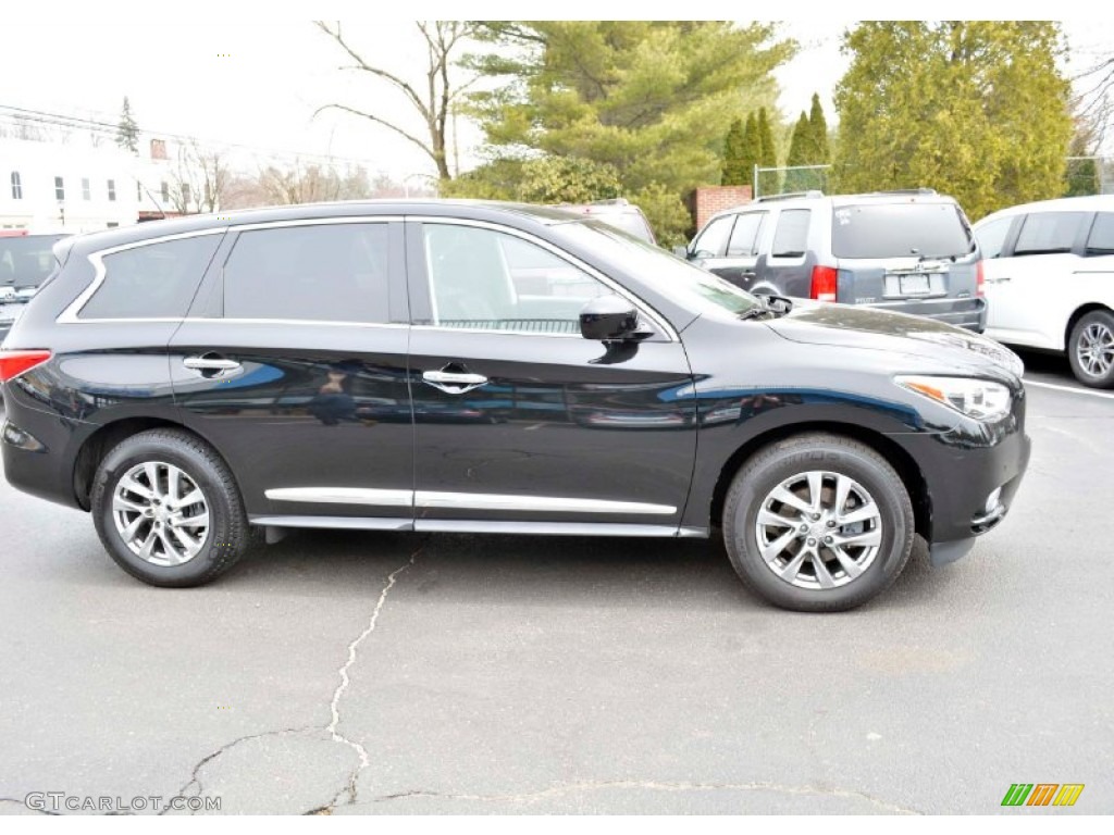 2013 JX 35 AWD - Black Obsidian / Graphite photo #4