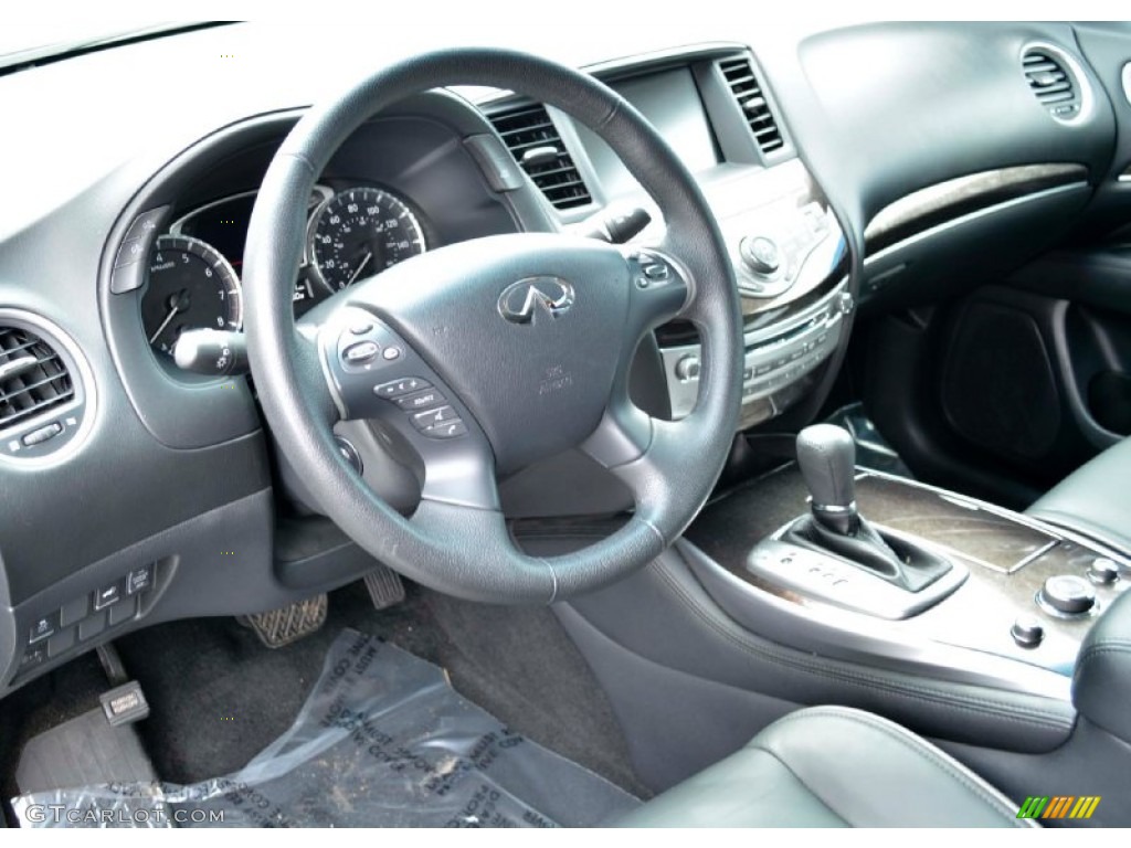 2013 JX 35 AWD - Black Obsidian / Graphite photo #5