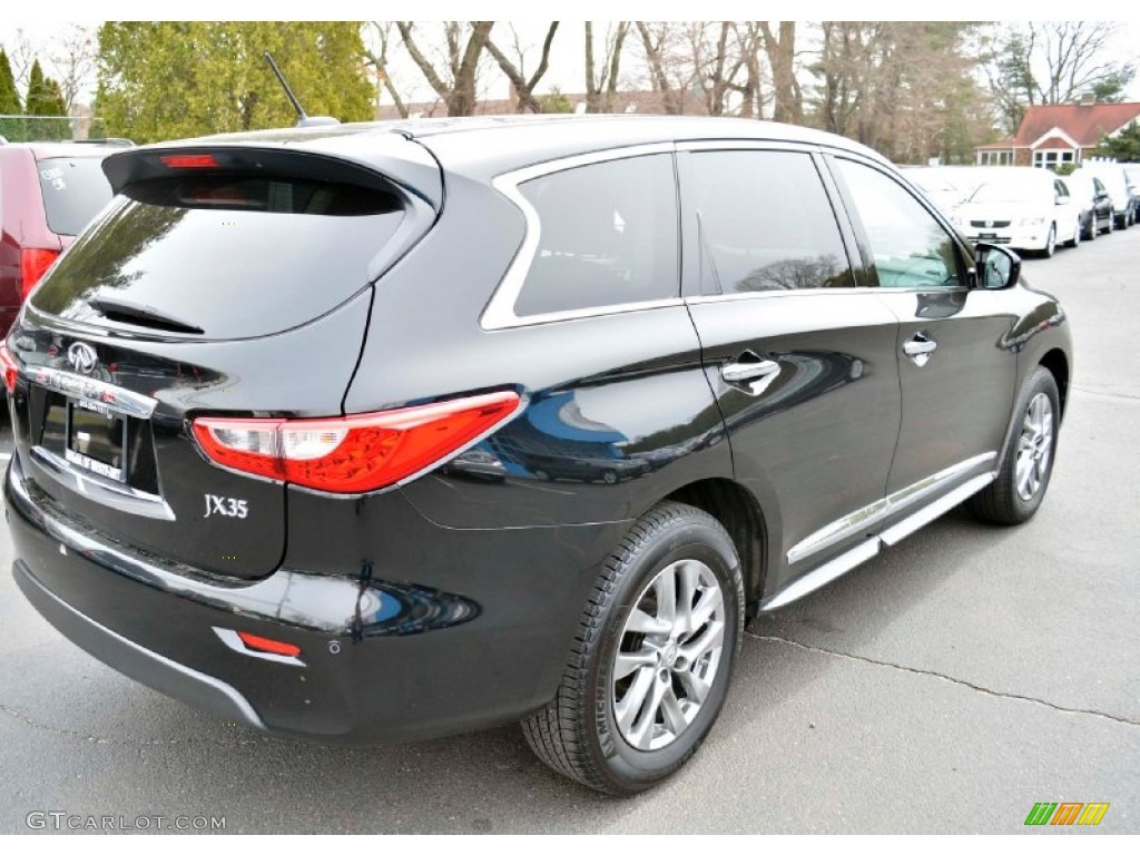 2013 JX 35 AWD - Black Obsidian / Graphite photo #6