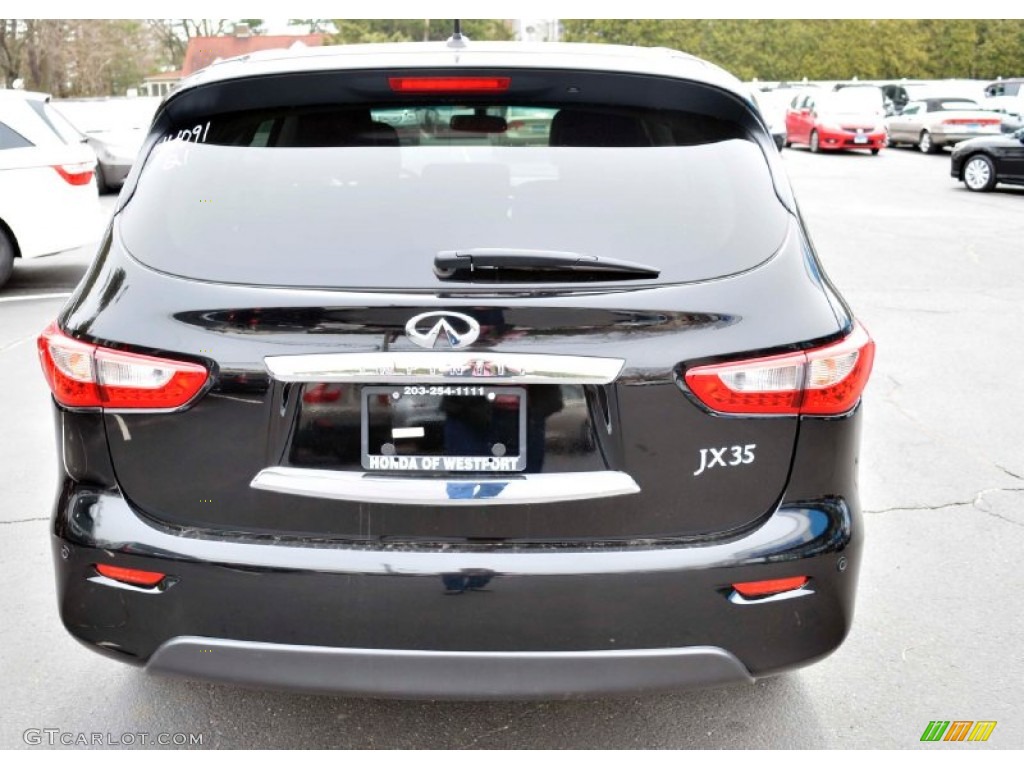 2013 JX 35 AWD - Black Obsidian / Graphite photo #7