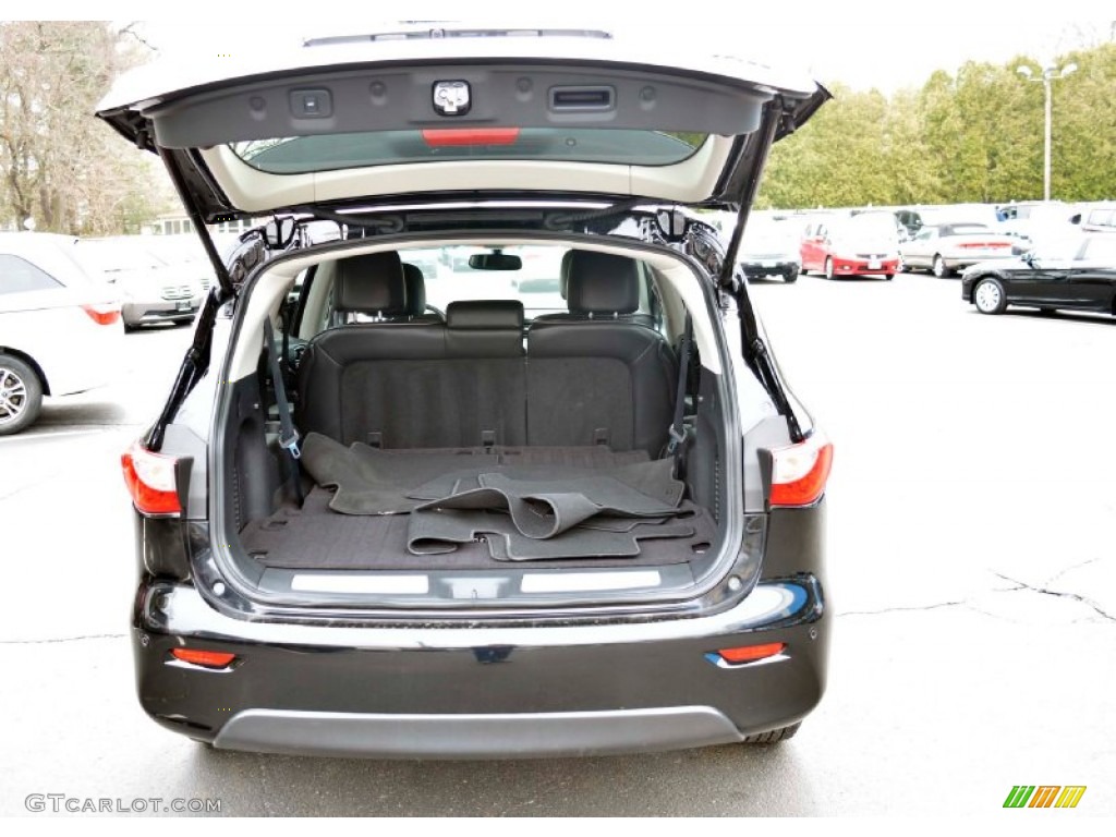 2013 JX 35 AWD - Black Obsidian / Graphite photo #8