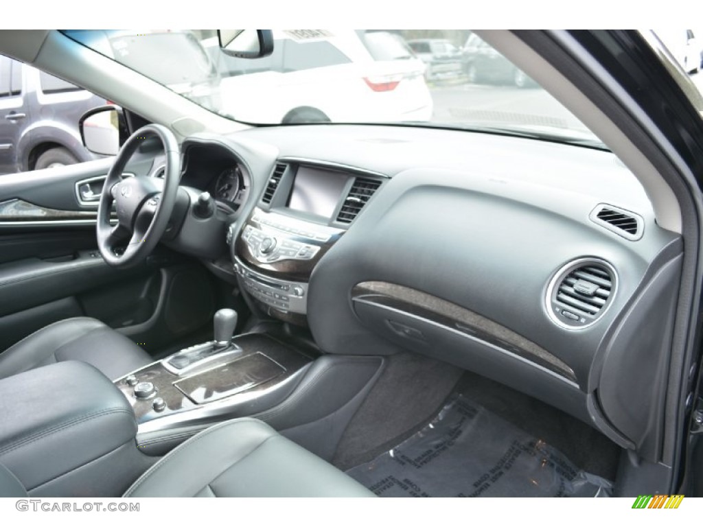 2013 JX 35 AWD - Black Obsidian / Graphite photo #9